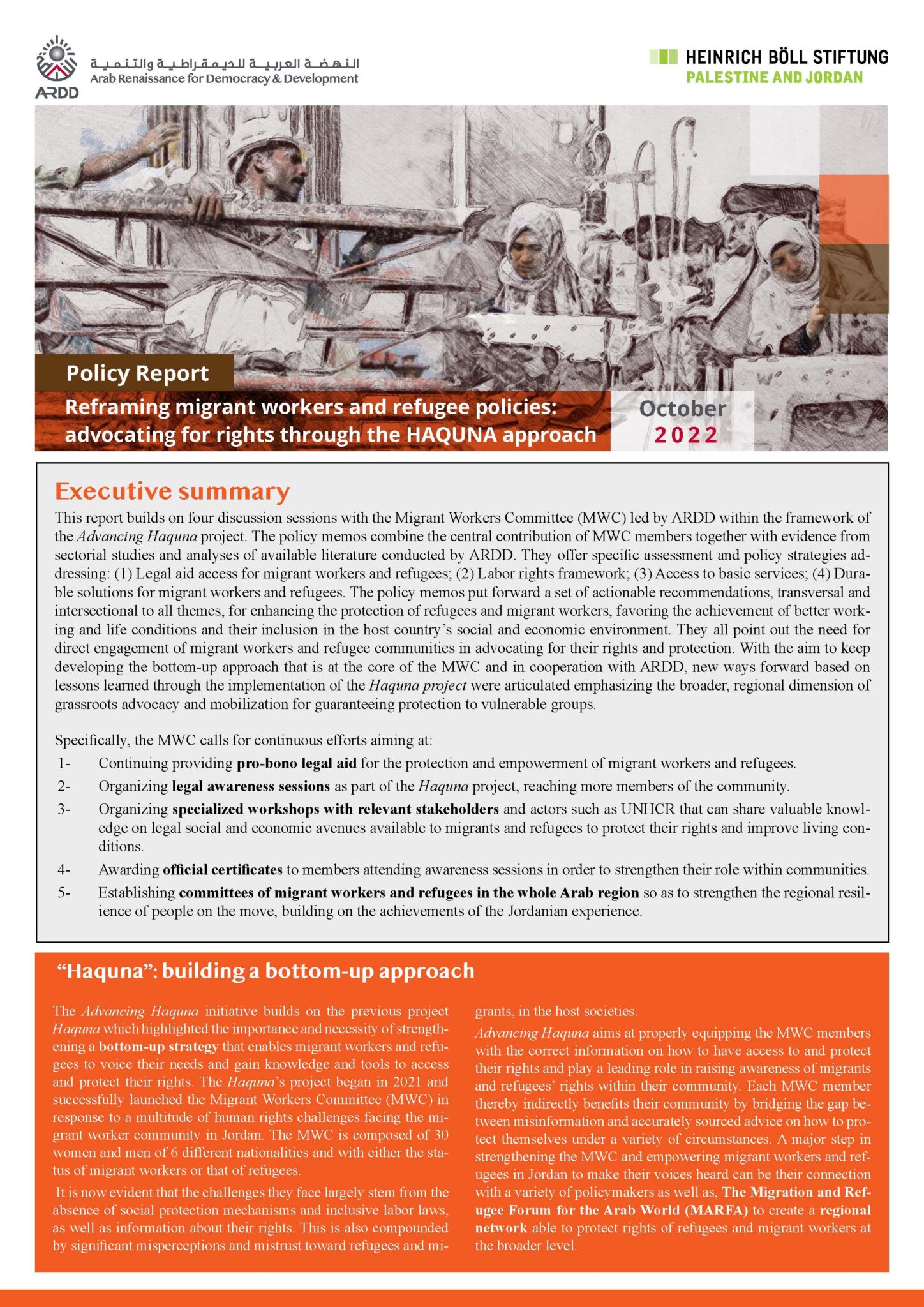 Reframing migrant workers and refugee policies: advocating for rights ...