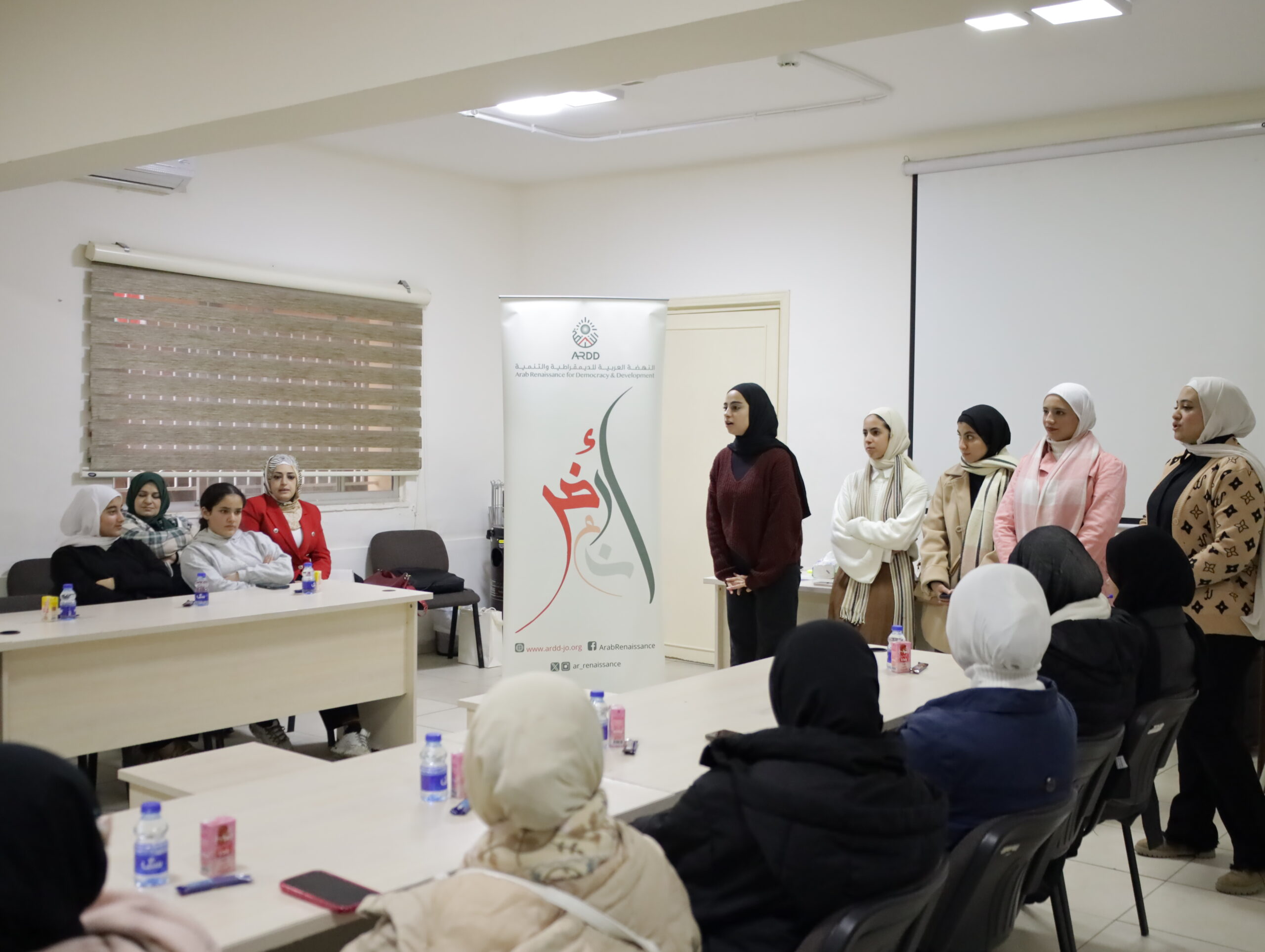 “Nidaa for Change” Young Women Launch Four Initiatives to Promote Inclusive Education in Amman and Mafraq