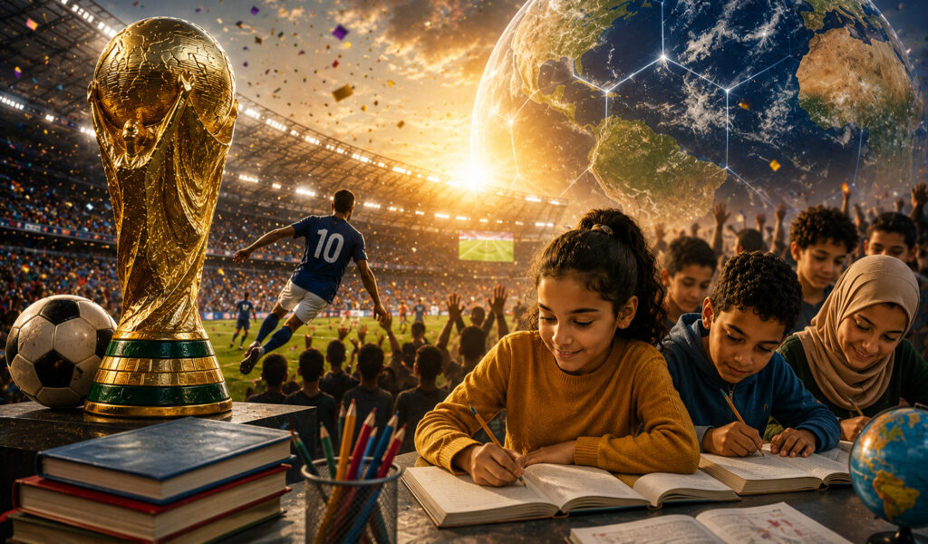 دولارٌ من أجل المستقبل: ماذا يمكن أن يتركه هذا كأس العالم للتعليم؟