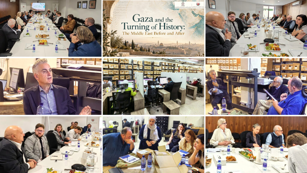 Gaza and the Turning of History: The Middle East Before and After ARDD Organizes William Dalrymple’s Visit to UNRWA Archives and High-Level Dialogue on Palestine